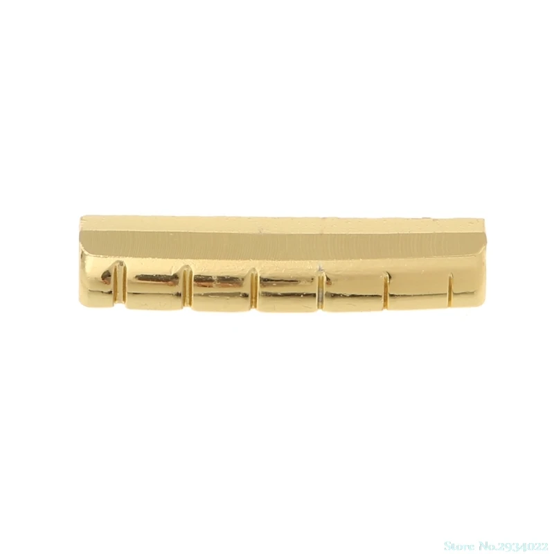 

New 6 String Slotted Guitar Nut Stratocaster 43mm LP Guitar Replacement Drop Ship