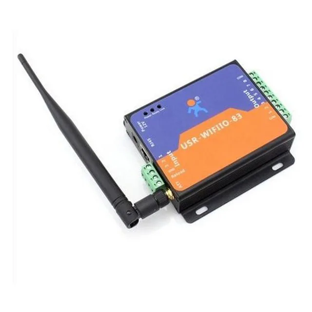 

USR-WIFIIO-83 Gratis Verzending WIFI Relais Converter Met Rj45-poort/netwerk Lan Stuurrelais-PC/Android/IOS Toepassing