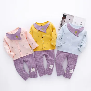 

New Baby Set Clothes Cotton Spring Autumn Underwear For Boys Girls Cotton 18 Month