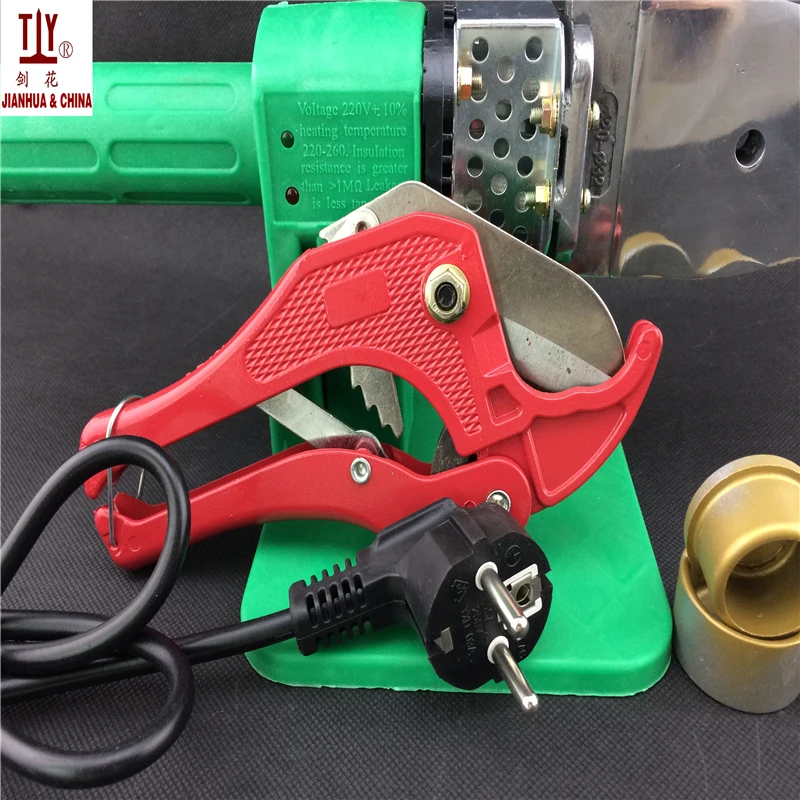 Free Shipping Automatic Heating 20-32mm plastic melting machine with a pipe cutter plastic pipe welding pprTube welding machine Free Shipping Automatic Heating 20-32mm plastic melting machine with a pipe cutter plastic pipe welding pprTube welding machine