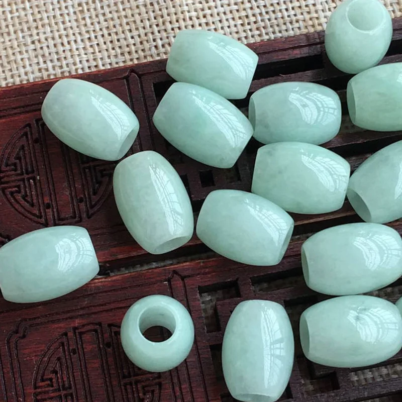 

15x13.5mm Wholesale High Quality Natural AAA Loose Burma Jade Beads, Fine Jade Beads For Jewelry Making DIY Accessories