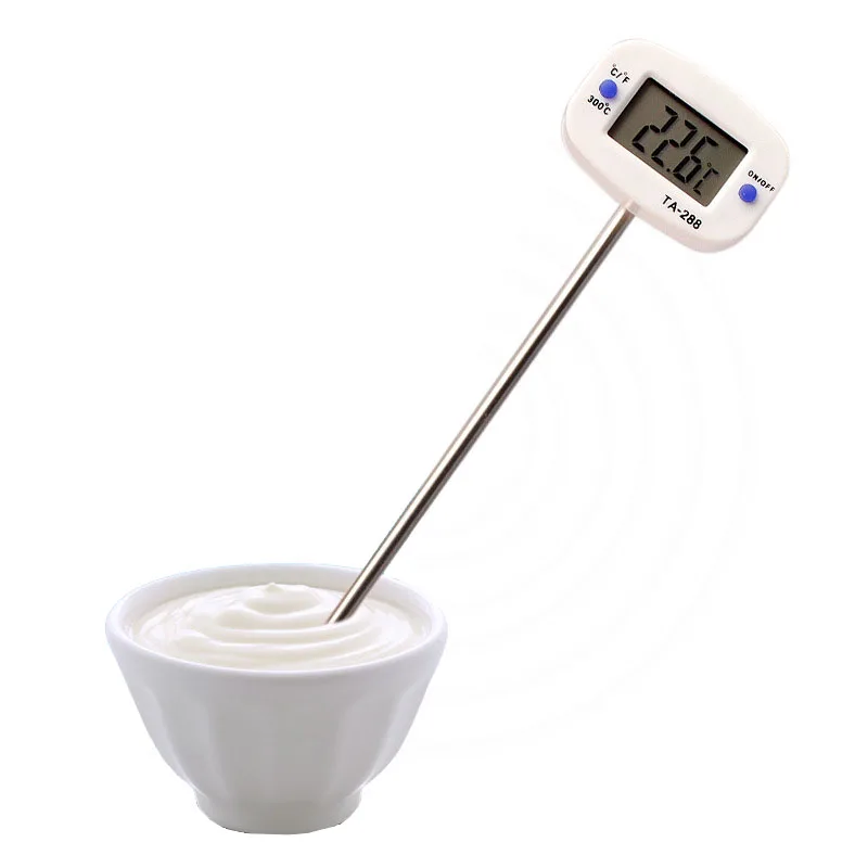 LCD Display Digital Probe Cooking Thermometer Food Temperature Sensor For BBQ Kitchen C/F Switch | Инструменты