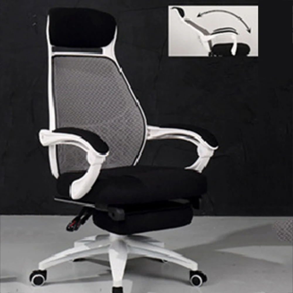 

Home Computer Chair High Quality Do Public Network Cloth Chair Customized Screen Cloth European Computer Plastic Sponge Chair