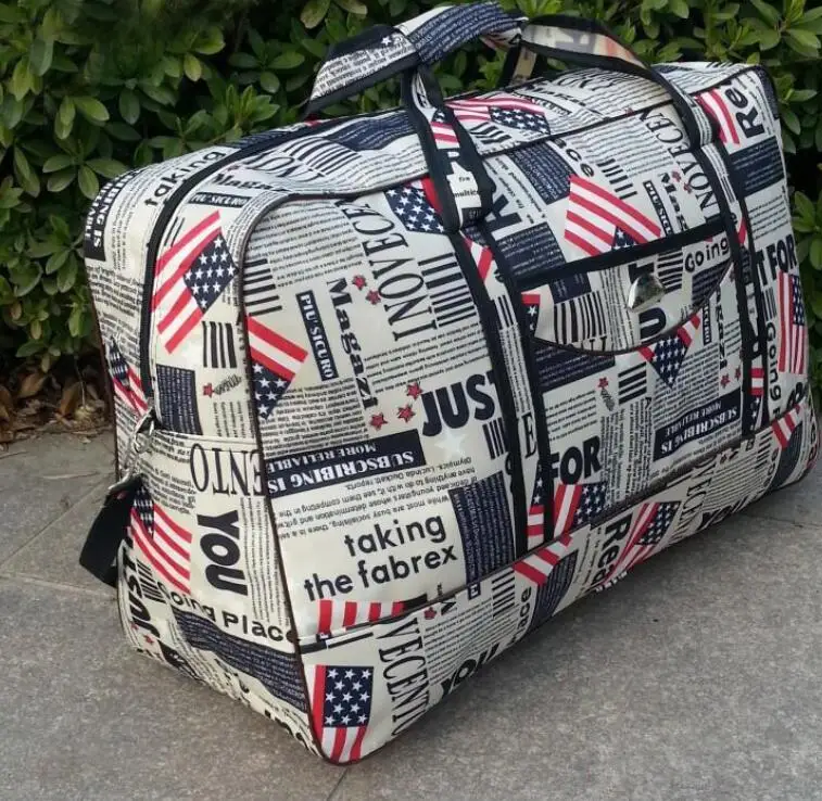 ANAWISHARE Men Travel Bags Large Capacity Women Luggage Travel Duffle Bags Nylon Handbags Big Of Trip Waterproof