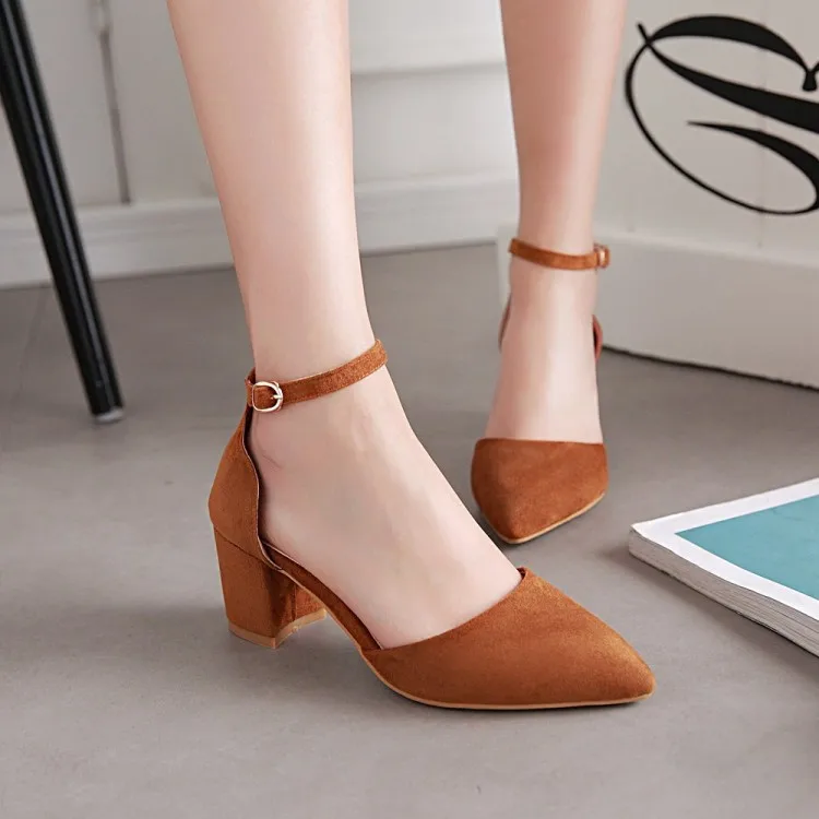 medium high heel shoes