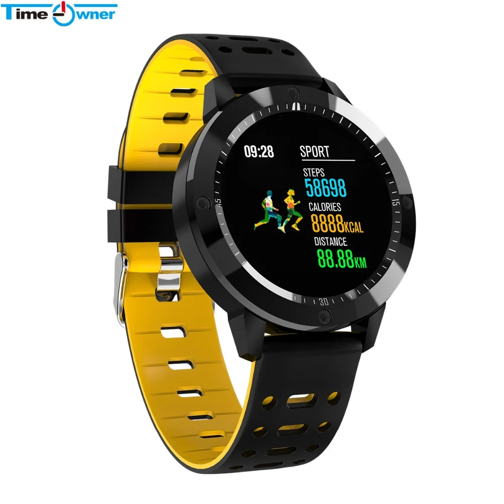 Смарт часы TimeOwner CF58 IP67 водонепроницаемые из закаленного стекла фитнес трекер