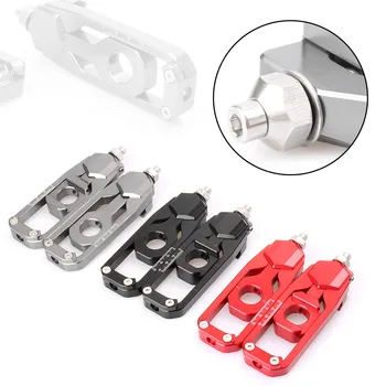 

Motor Rear Chain Adjusters Tensioner For YAMAHA MT09 FZ09 MT-09 FZ-09 2013 2014 2015 2016 CNC Aluminum