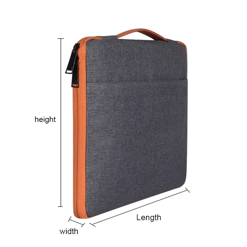 Laptop BagSleeve Case For Dell HP Macbook Xiaomi Surface Go Pro 3 4 Men Women Portable 10 11 12 13 14 15.6 Notebook Handbag (10)
