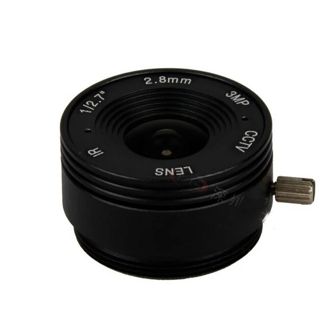 Uxcell 3 Pcs CCTV Camera Lens 2.8mm Focal Length 3MP F2.0 1