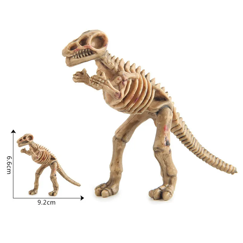 6 шт./компл. мини пластиковые игрушки динозавра Юрского периода игра Fossil набор