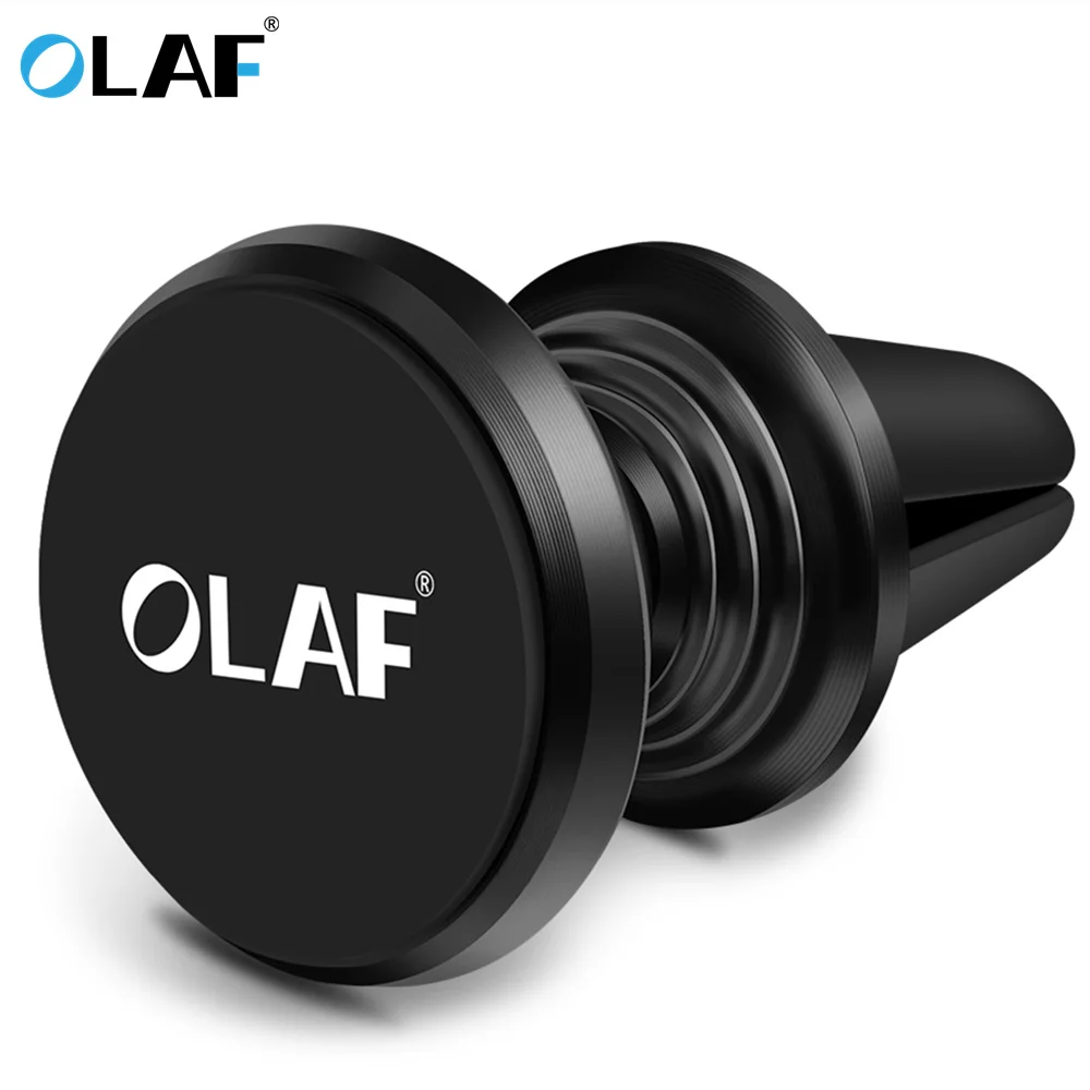 

OLAF Universal Magnetic Holder 360 Degree Rotation Aluminium Alloy Car GPS Magnet mount Phone Holder For iphone X 7 Smart Phone