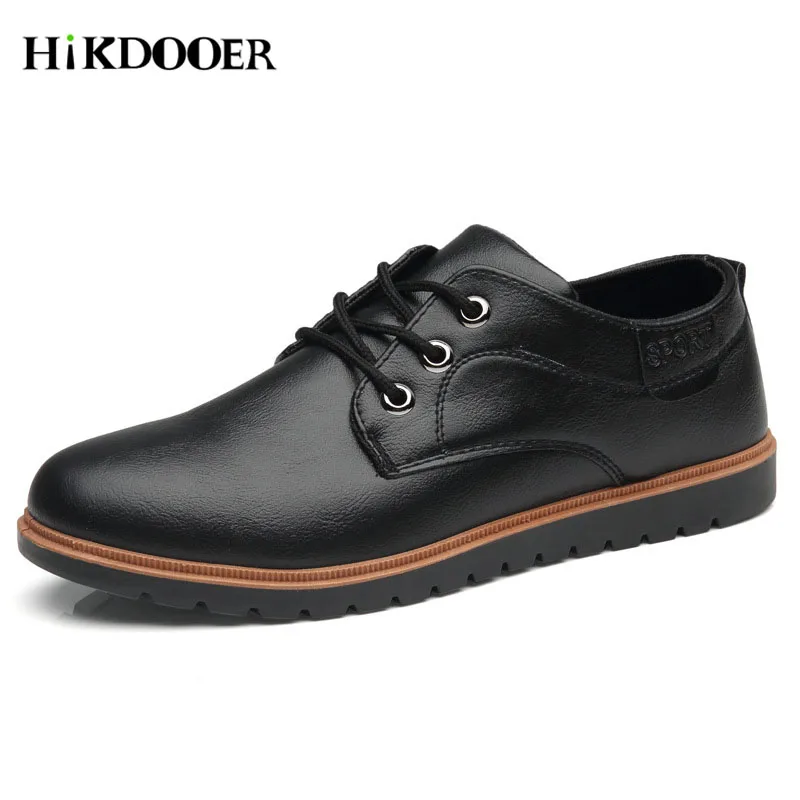 

New Men Dress Shoes Formal Wedding Leather Flat Shoes Top Quality sapato social masculino Male Formal Shoes
