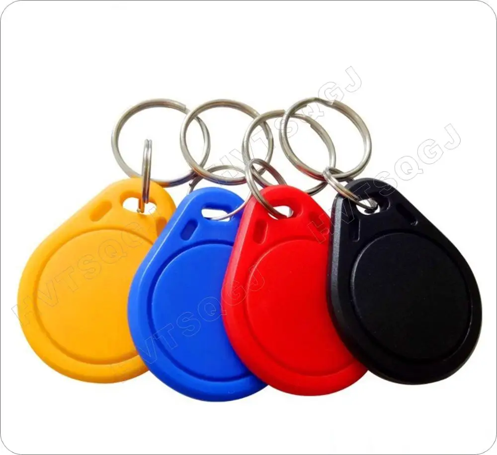 

10pcs/lot UID Changeable IC tag keyfob for 1K IC Keys Keyfobs Token Tags S50 NFC Clone Copy Back door Rewritable Blank Ma