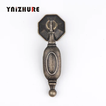 

10pcs Retro classical Bronze Znic Alloy Cabinet Pendant Drawer Pulls Handles Wall Chest Dresser Kitchen Door Antique Wholesale