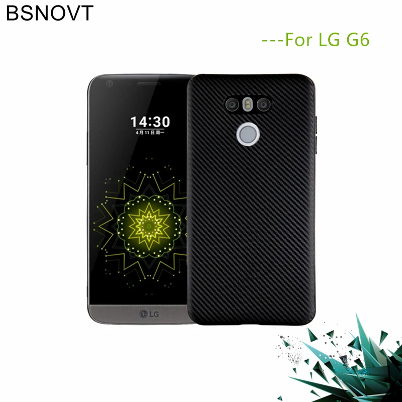 sFor Cover LG G6 Case Soft Carbon fiber Slim TPU Phone For H870 H873 G 6 Mobile Fundas 5.7&quot |
