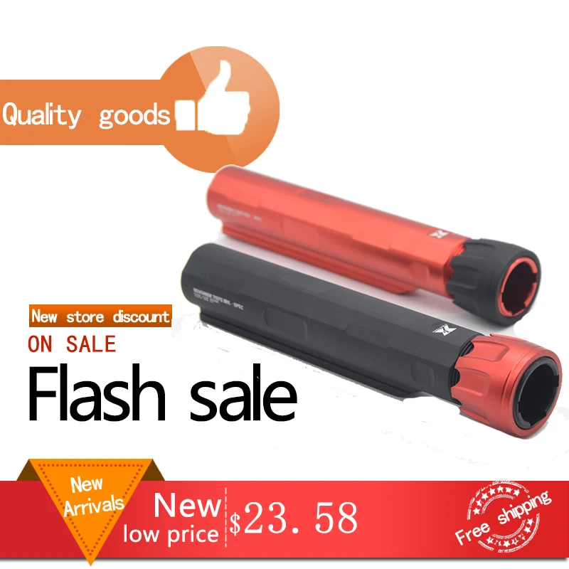 XPOWER Buttstock Stock Pipe For Airsoft AEG Hunting Accessories Free shipping CNC Aluminium alloy Paintball