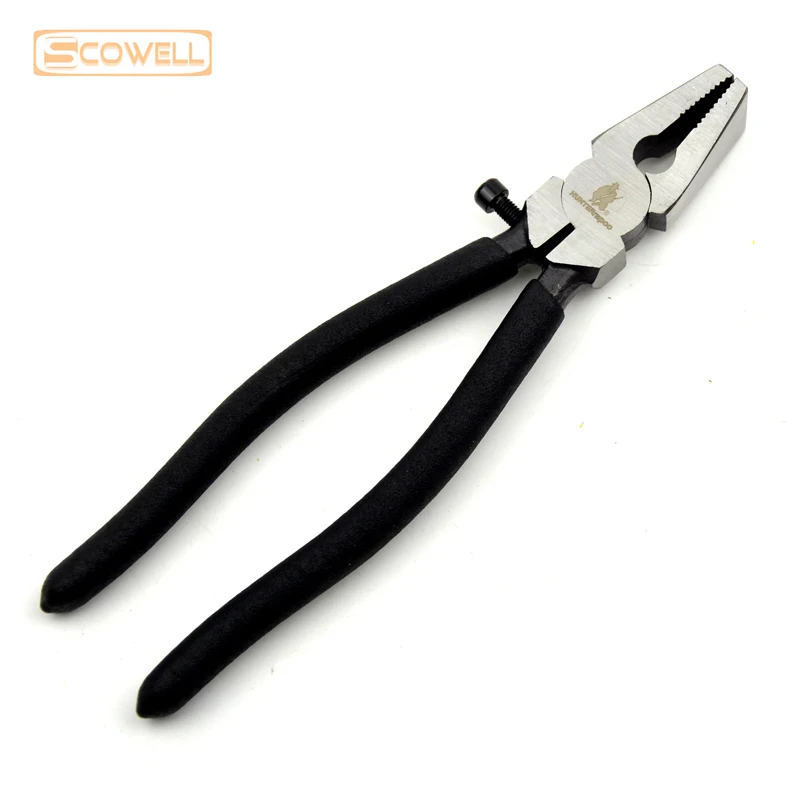 Glass Cutter Tools Kit Glass Break tweezers 8 inch Mosaic Pliers And Tile Nipper DIY Hand Tools End Cutting Plier 4