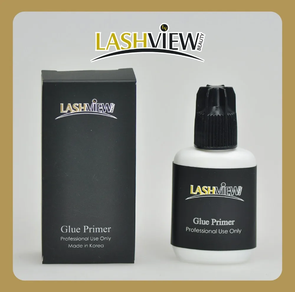 Free Shipping Lashview Glue primer for Eyelash extension eyelahesin