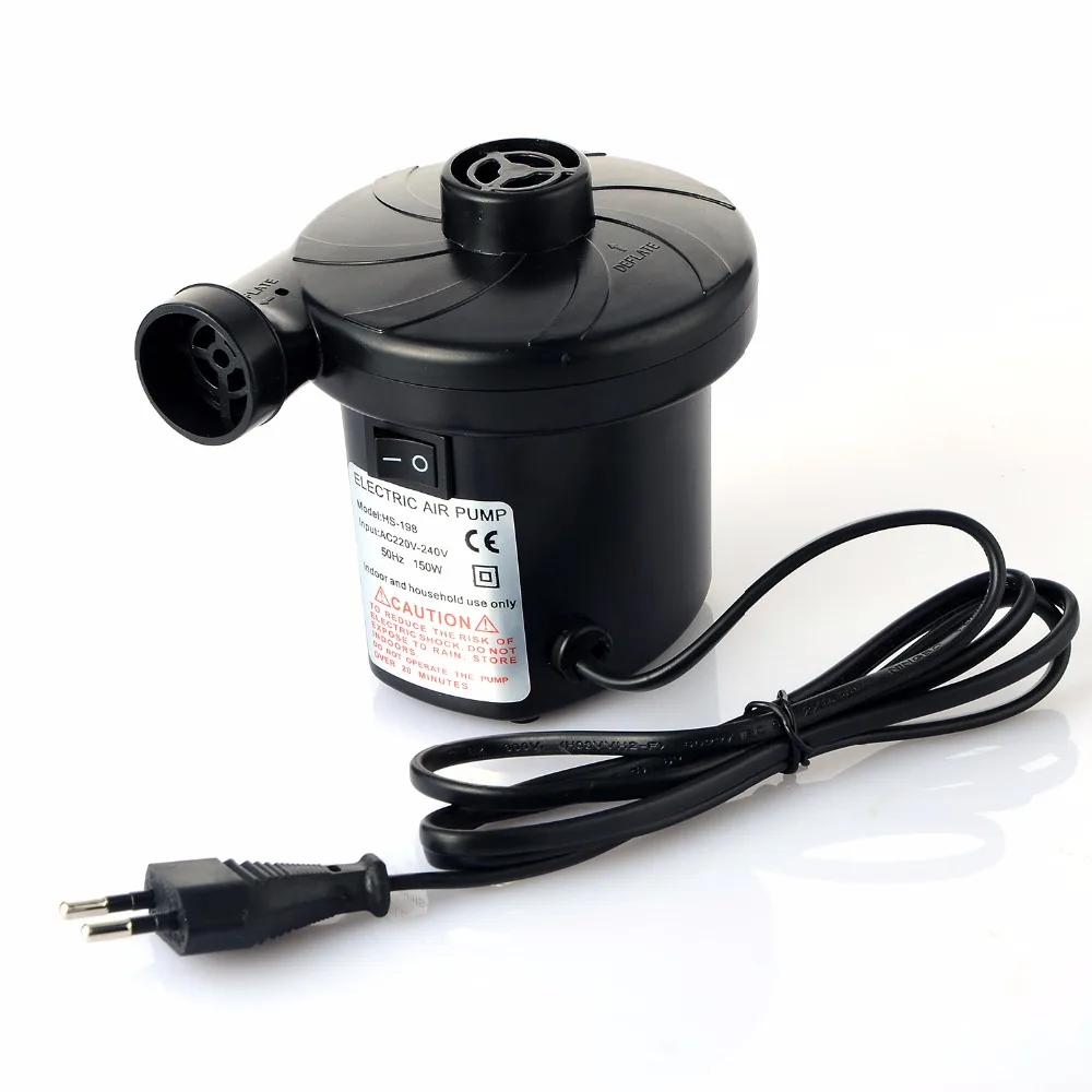 Аксессуары Air pump220v 110 v электрический воздушный насос для плавания ming круг для плавания в бассейне и плавательный матрац, плавающая кровать, плавающий стул