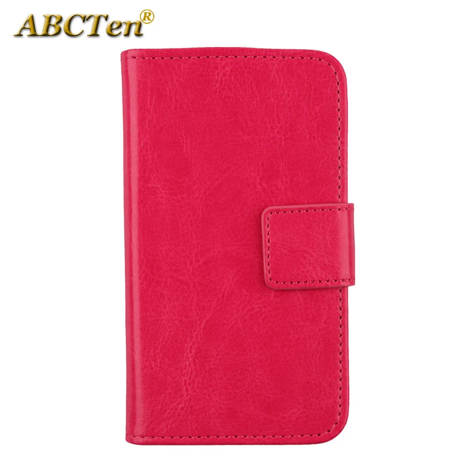 For Doro 8040 Slim Real Genuine Soft Leather Pull Tab Slide In Pouch Sleeve Case Cover Black