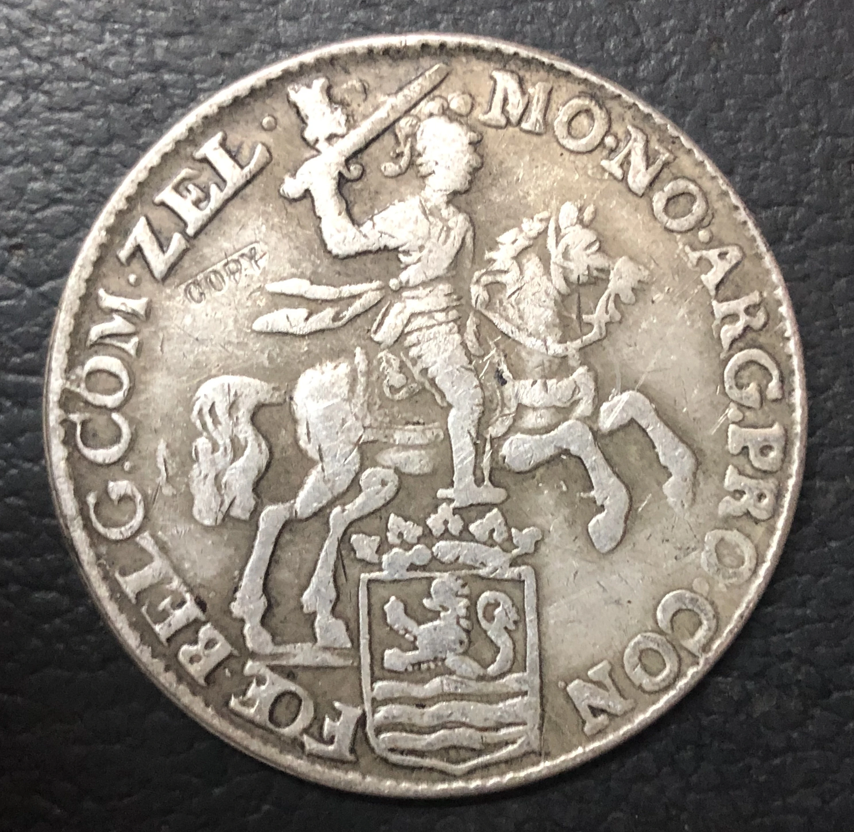 

1765 Dutch Republic (Zeeland )1 Ducaton Copy Coin
