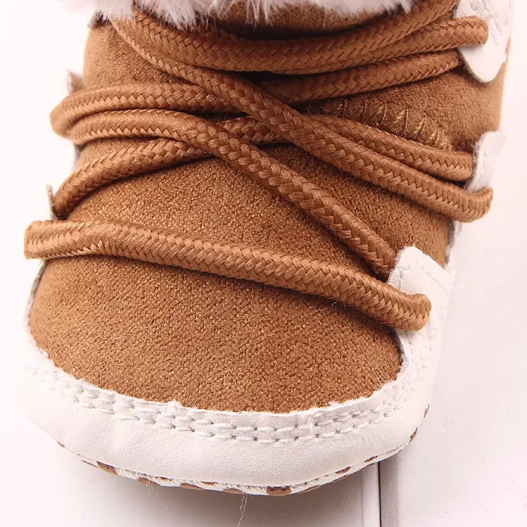 Лидер продаж; супер Флисовая теплая зимняя обувь для маленьких мальчиков; младенческие сапоги для снега; обувь для новорожденных; обувь для малышей; обувь для первых ходунков для девочек; Bebe Boots