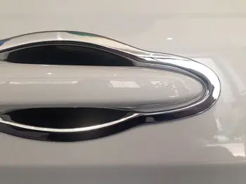 

ABS Chrome Door Handle Bowl Cover Trim 4pcs for Jeep Cherokee 2014 2015 2016