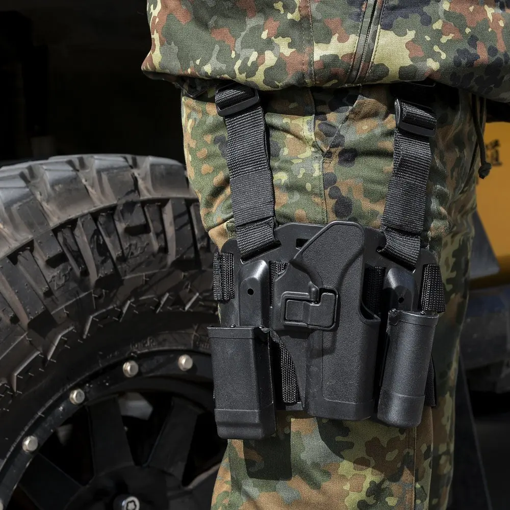 Тактический кобуры пистолет Военная Униформа ружье для страйкбола ног кобура для Glock 17 19 22 23 31 32