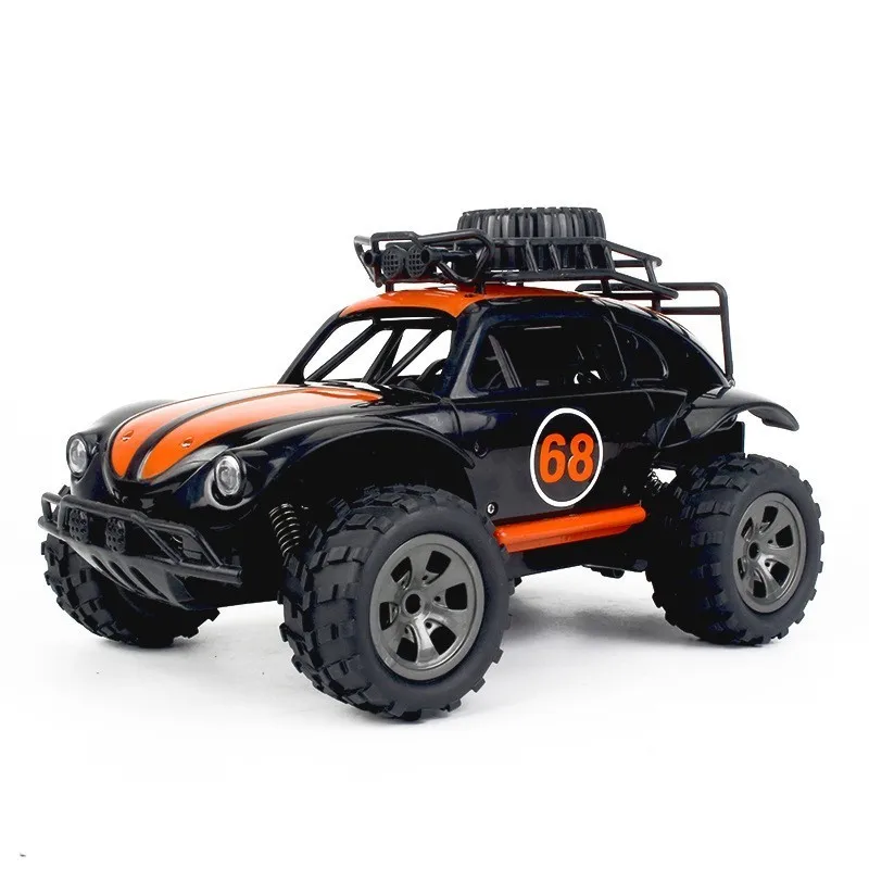 

1:18 2WD Classic Beetle Remote Control Car 2.4G RC Crawler Off-road Car Buggy Moving Machine Kids Battery Powered Cars RTR Gifts