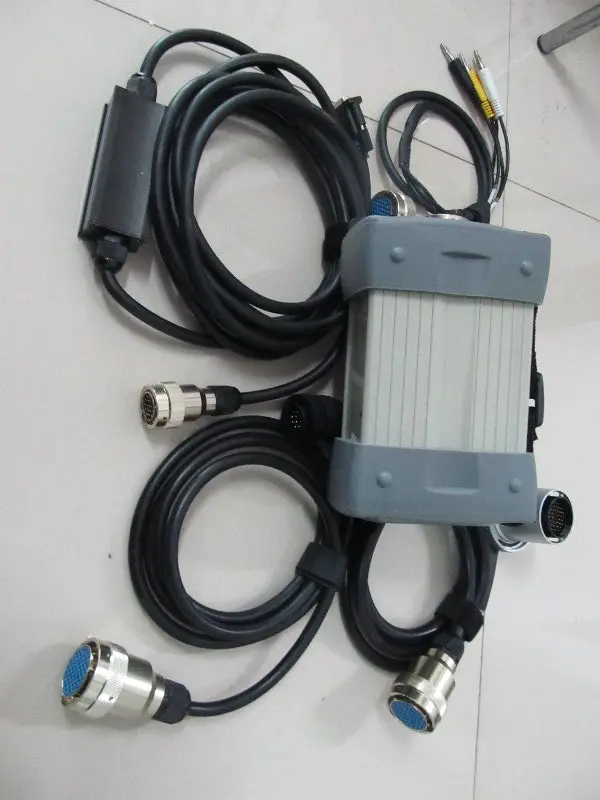 Mb star c3 multiplexor con cables herramienta de diagnóstico para los coches sin disco duro sin ord