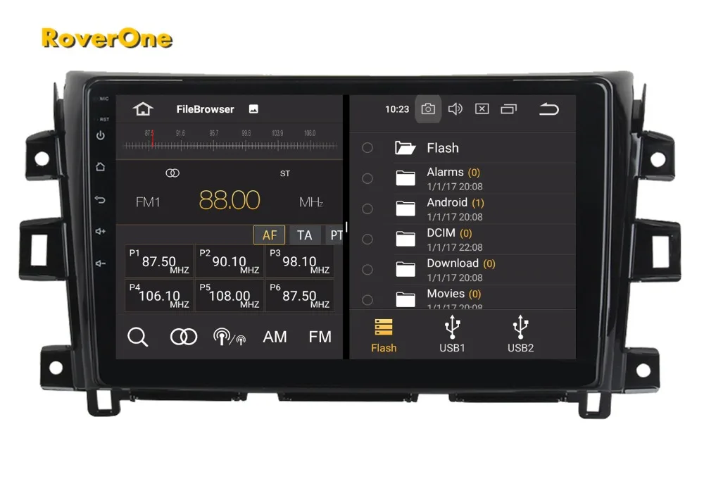 Flash Deal RoverOne Car Multimedia System For Nissan Navara NP300 2015+ Android 9.0 Octa Core Radio GPS Navigation Media Player PhoneLink 20