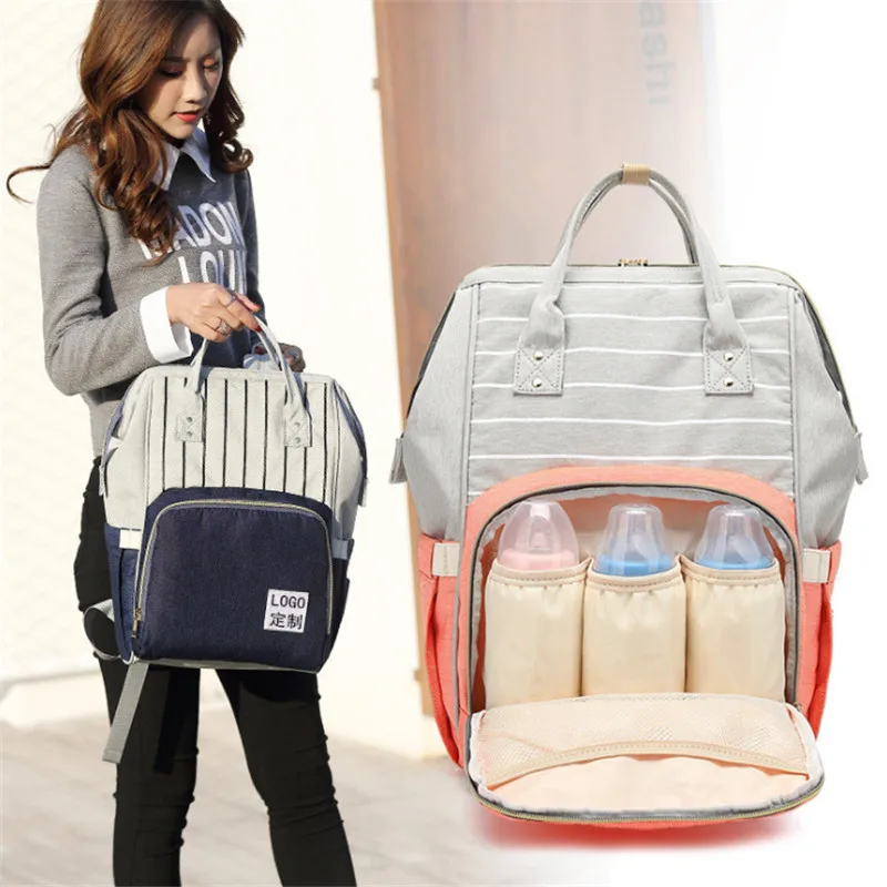 

Fashion Mummy Maternity Nappy Bag Brand Large Brand Protable Large Capacity Baby Bag Travel Backpack Nursing Bag for Baby Care