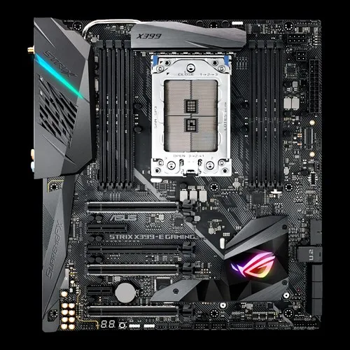 

Asus ROG STRIX X399-E GAMING Desktop Motherboard AMD X399 Socket AM4 DDR4 128GB SATA3 USB3.0 M.2 E-ATX Original Used Mainboard