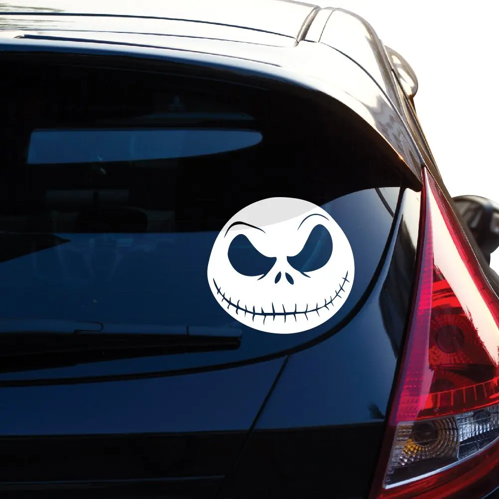 

Jack Skellington From Nightmare Before Christmas Decal Sticker for Car Window, Laptop, Motorcycle