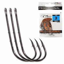Anzol de pesca de alto carbono, anzol de pesca de carpa, anzol e peixe, com olhos, unidades/pacote, 3, #-14 # anzol tackle jig