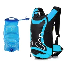 12L водонепроницаемые нейлоновые рюкзаки для кемпинга Ультралегкая спортивная сумка для верховой езды велосипедные Рюкзаки Сумка для походов и сумка для воды 2L