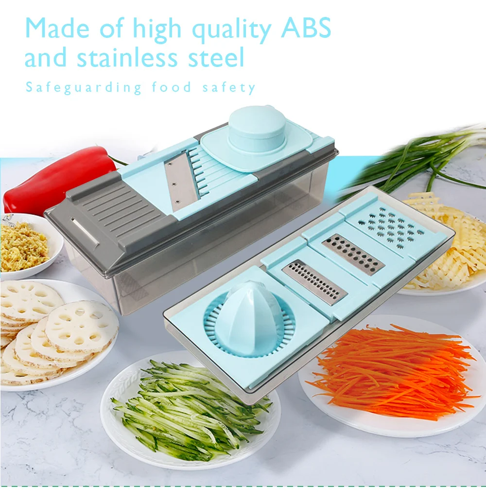 

Manual Mandoline Vegetable Slicer Juicer Kitchen Tools Vegetable Fruit Tool Masher Ricer Peeler Cutter Carrot Shredder Grater