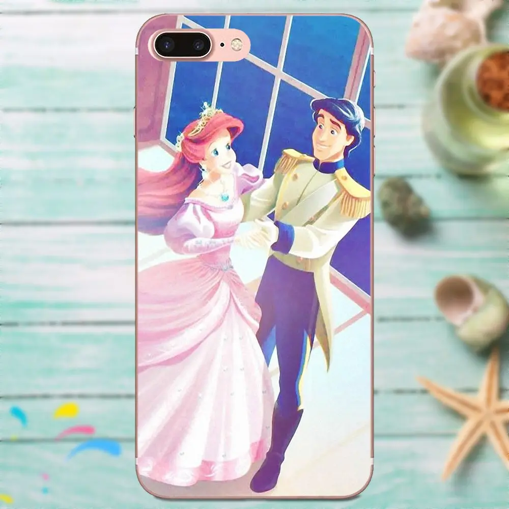 Чехол для телефона прозрачный мягкий чехол Apple iPhone 4 4S 5 5C 5S SE 6 6S 7 8 Plus X XS Max XR Ariel And