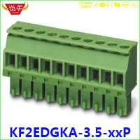 KF2EDGK 3,5 2P~ 12P PCB вставные клеммные блоки 15EDGK 3,5 мм 2PIN~ 12PIN MC 1,5/2-ST-3, 5 1840366 PHOENIX контакт DEGSON KEFA