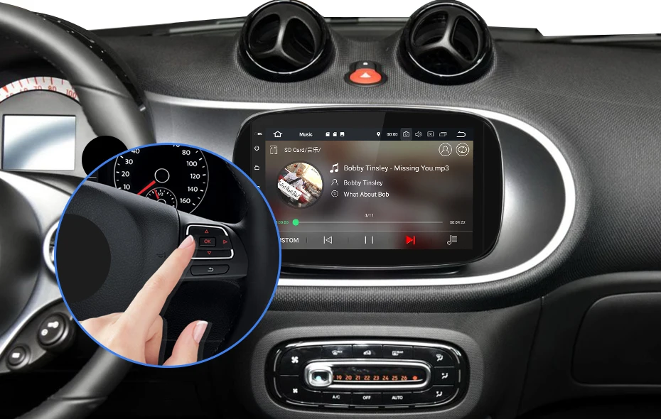 Top Isudar 1 Din Auto Radio Android 9 For Mercedes/Benz/SMART 2016 CANBUS Car Multimedia Player Octa Core RAM 4G ROM 64G DVR GPS DSP 18