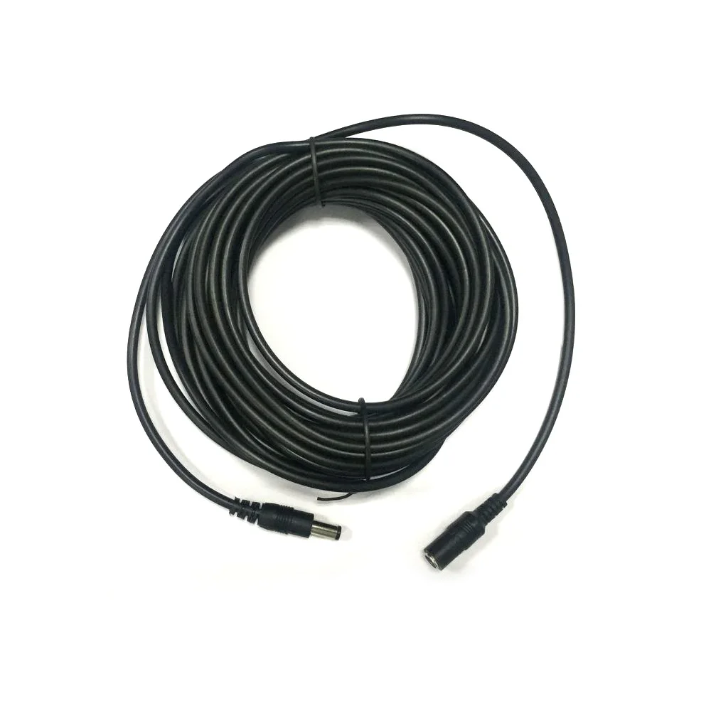 33ft 10m DC extension 2.1mm power cord/cable CCTV extender for Security