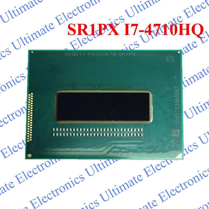 

ELECYINGFO Used SR1PX I7-4710HQ SR1PX I7 4710HQ BGA chip tested 100% work and good quality