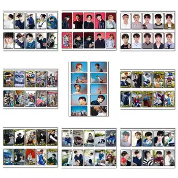 

10Pcs/set KPOP Stray Kids Lomo Cards HD Photo Cards Sticky Photocard Poster Gift For Star Concert Party