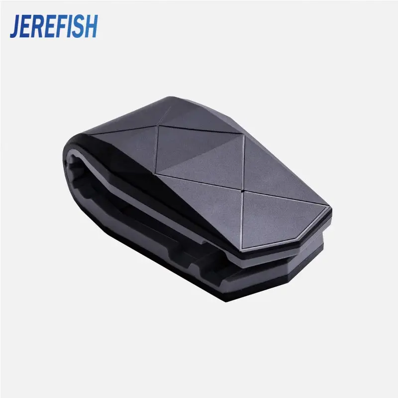 Grey JEREFISH Автомобильный держатель для телефона Регулируемая подставка для аллигатора Автомобильный держатель для мобильного телефона Колыбель - Цвет: Grey