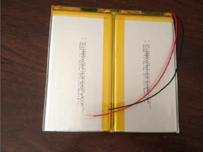 

Free shipping 3.7V lithium polymer batteries high capacity 8000mah 9 -inch Tablet PC battery pack 50130111