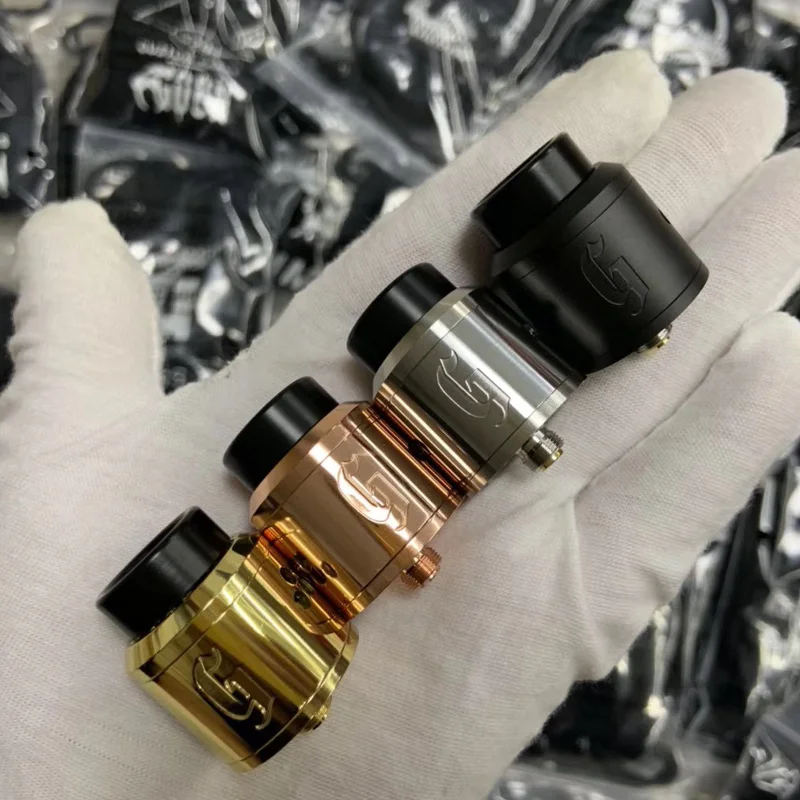 

100% Original GOON 528 25MM RDA 25mm diameter Vacuum plated stainless steel structure if not i refund to you