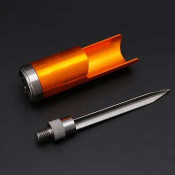 

New Aluminum Alloy Fishing Rod Pole Ground Holder Stand Support Fishing Tackle Tool high quality