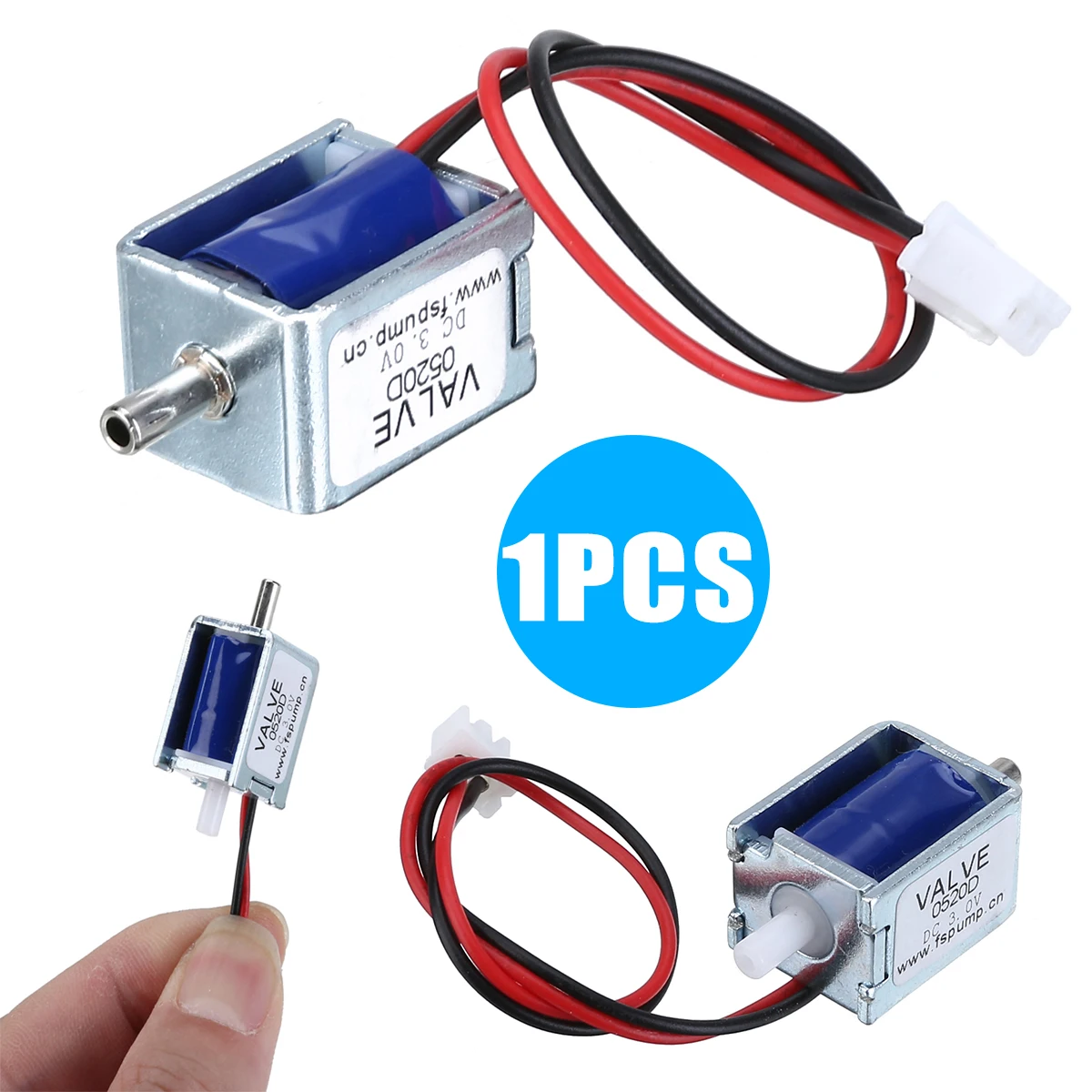 New 1Pcs DC 3V Mini Electric DC Solenoid Valve N/C Normally Closed For Gas Air Valve