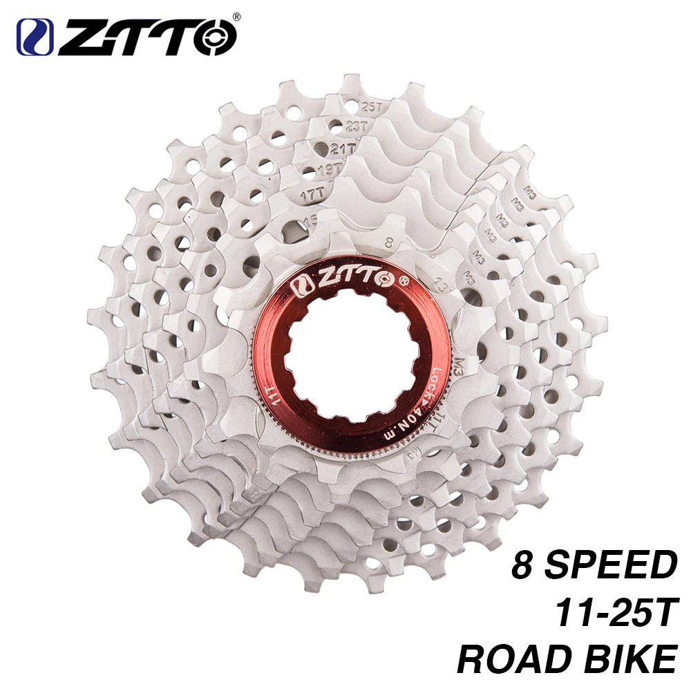 Zttoロードバイク自転車部品8s 16s 24sスピードフリーホイールカセットスプロケット11-25t 8互換性のある部品2400 2300  claris