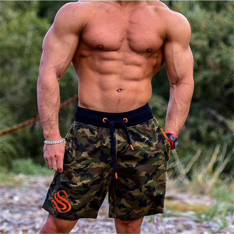 Homme Camouflage Pantalon Jogging de Sport Fitness Femmes Army